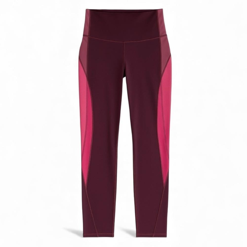 Lululemon High Waist Leggings Colour Me Ombre Running Workout Gym Pink Size 6